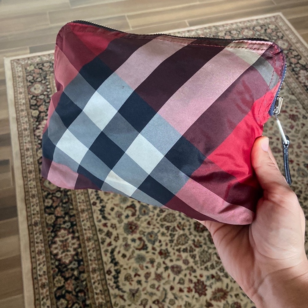 Reversible Nylon Burberry Backpack - image 6